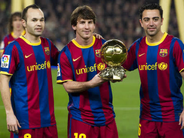 Messi,iniesta,xavi