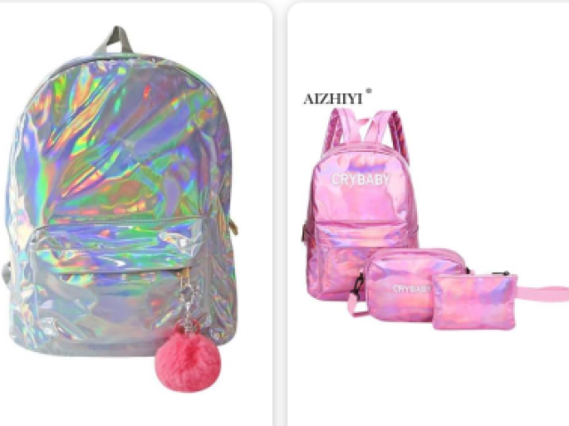 Mochila holográfica