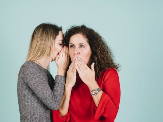 Que espalhem falsas coisas sobre mim