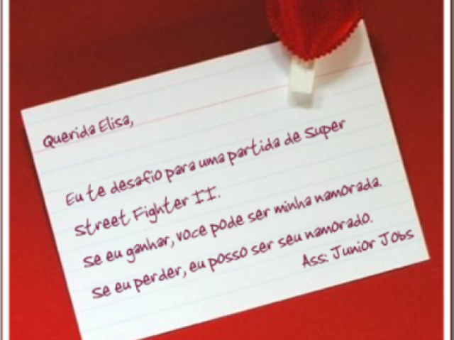 Tem coisa melhor que uma carta