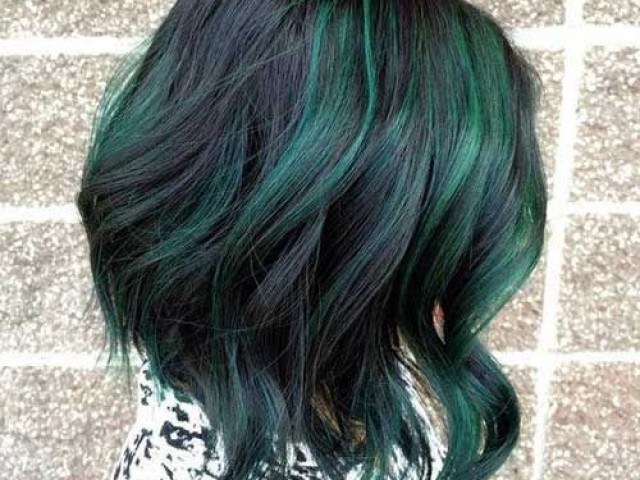 mechas verdes