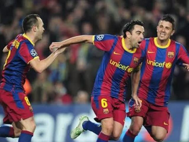 Iniesta ,Xavi ,villa