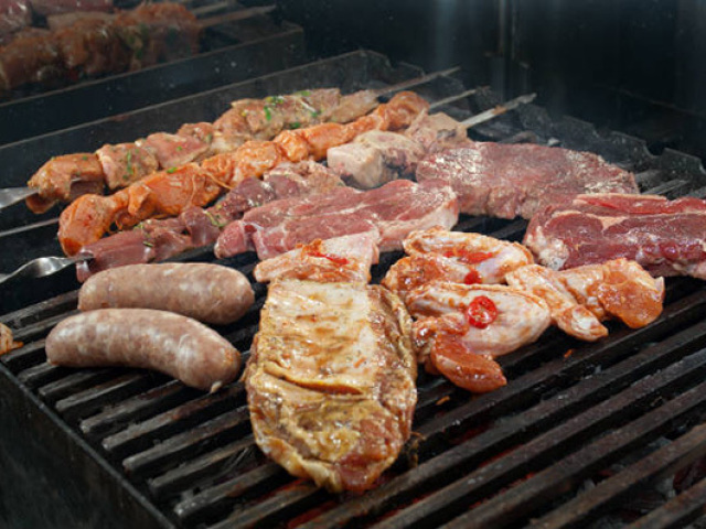 Churrasco simples