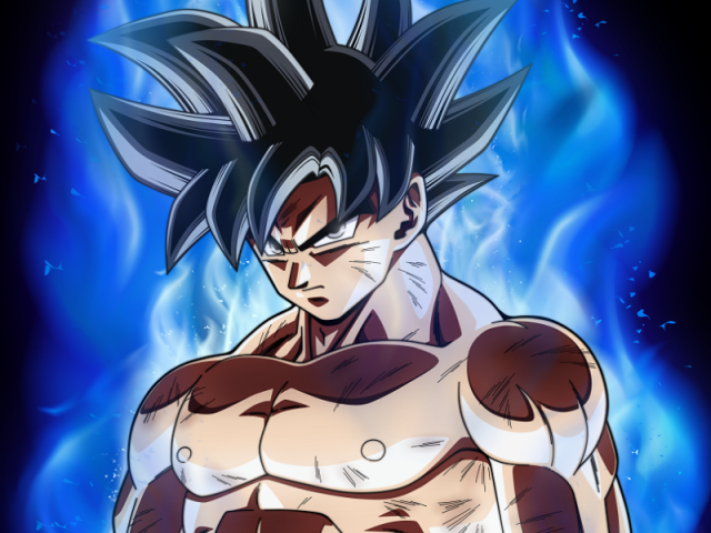 GOKU SSJ BLUE KAIOKEN X100