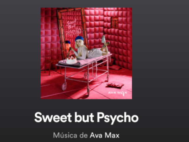 Ava Max-Sweet but Psycho