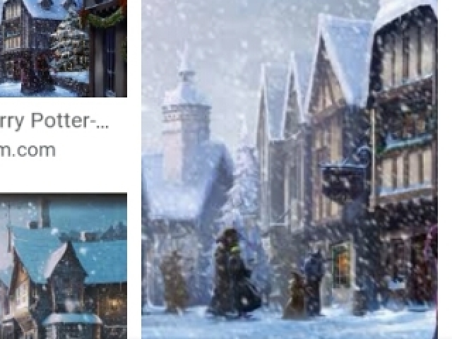 Eu fui para Hogsmeade