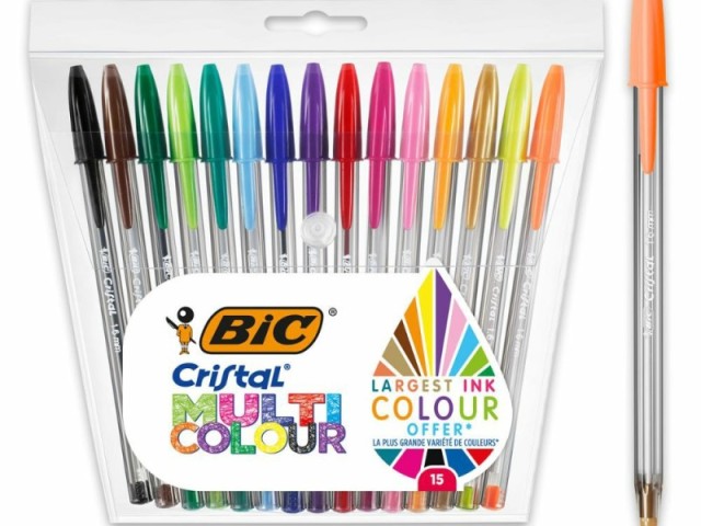 Bic cristal multi colour