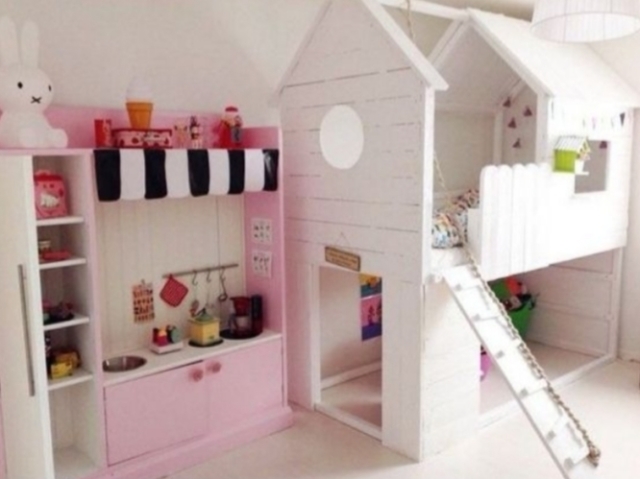 Um quarto bem divertido!
Vc era capaz de criar vários "cenários"em apenas um lugar!
(Versão feminina)