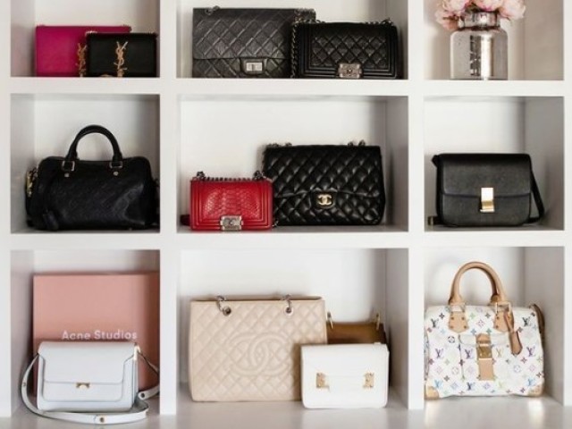 Monte sua coleção de bolsas