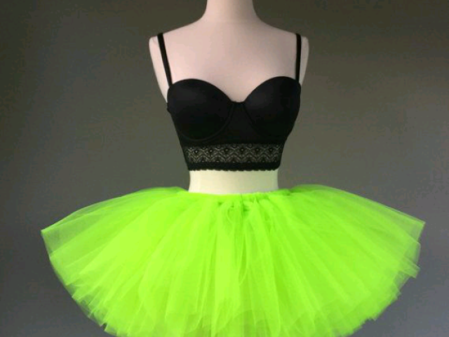 Vestido neon