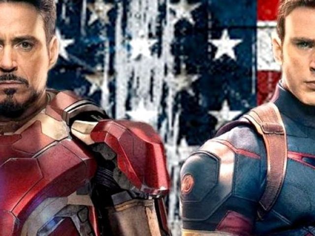 Capitão america e Homem de ferro