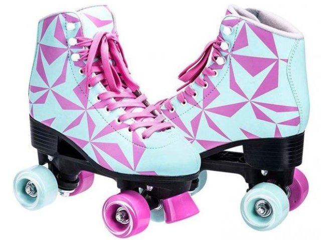 um patins toda famillia