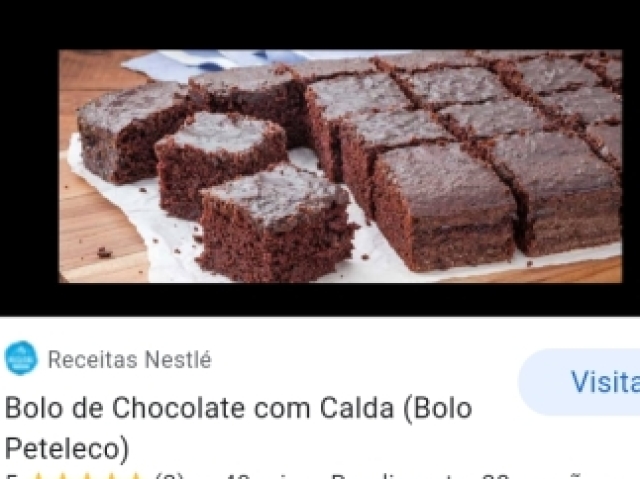 Bolo de chocolate