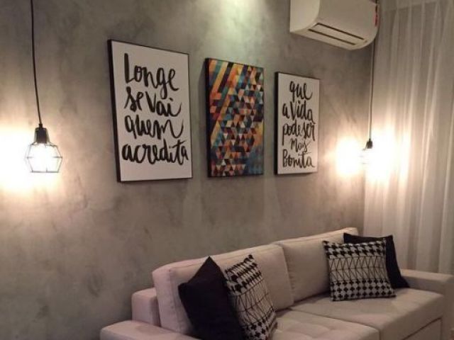 olhas q linda essa sala super tumblr minha filha de 16anos vai adorar :0