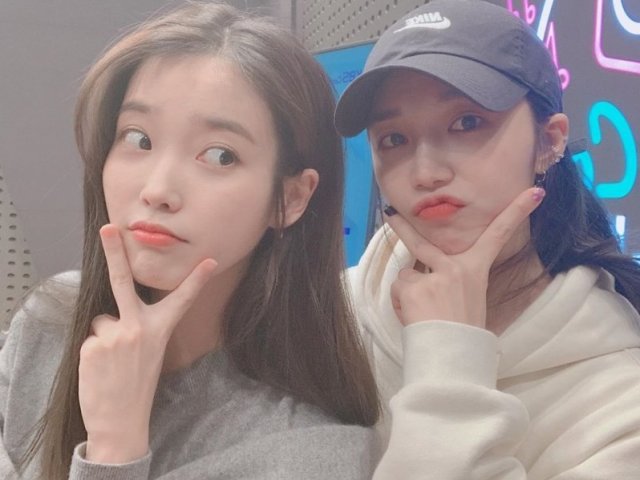 eunji (apink) + iu (solo)