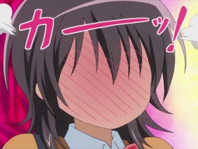 O-olá m-meu nome é kaede kayano. Você volta para seu lugar toda corada e cheia de
Vergonha.