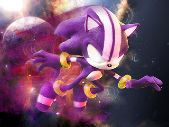 Qual o nome do Sonic roxo?