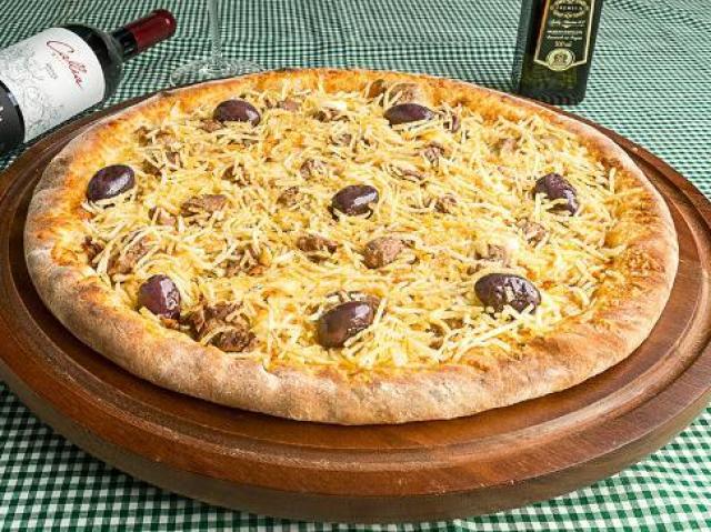 pizza de strogonoff