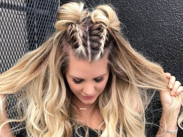 esse penteado super lindo