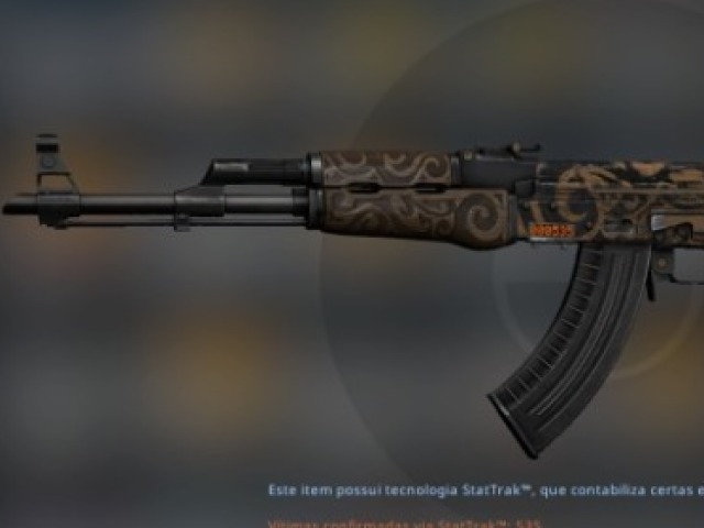 AK 47 ( Um na cabeça mata, mas pode se for no corpo faz sofrer )