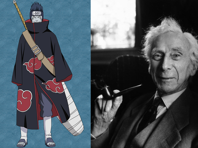 Kisame e Bertrand Rusell