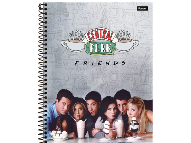 caderno F.R.I.E.N.D.S