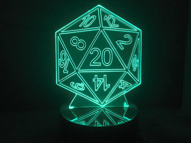 Dado D20 de RPG