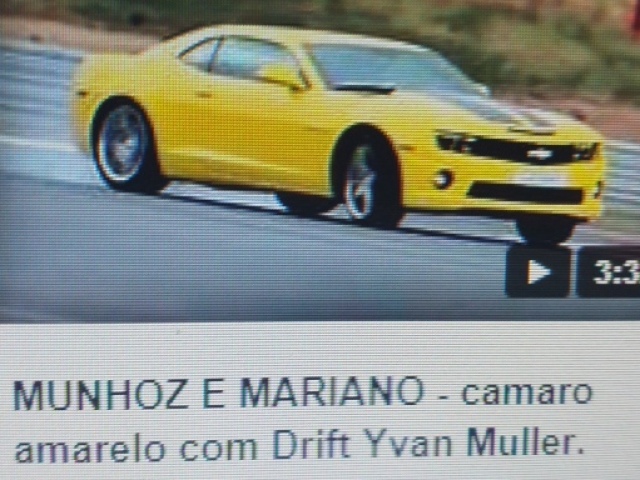 Camaro amarelo