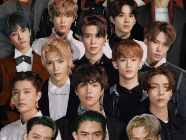 NCT (não deu para colocar todos na imagem)