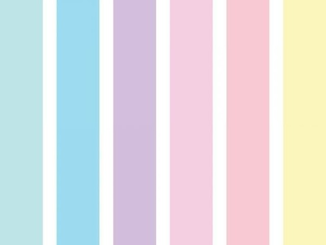 Cores pastéis