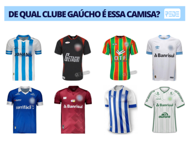 De qual clube gaúcho é essa camisa? | Rede Esportiva