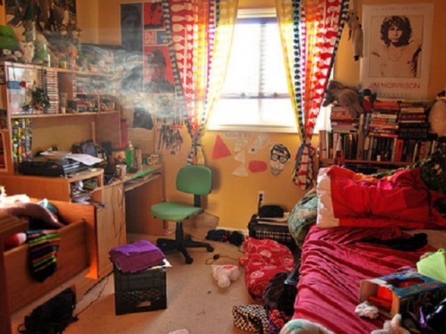 Quarto bagunçado