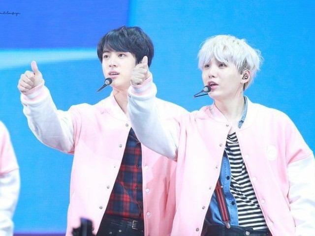 Seokjin e Yoongi