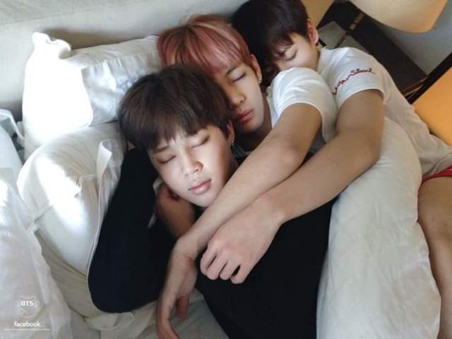 Kookie, Tae e Jimin