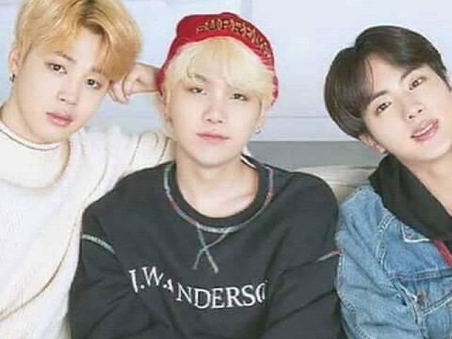 Jin, Suga e Jimin