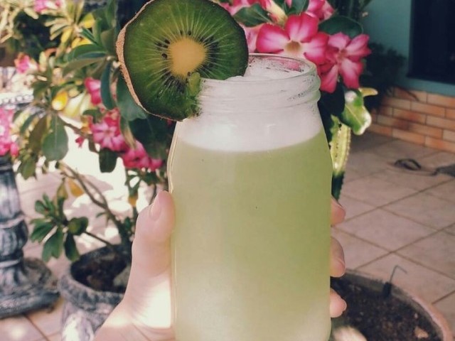 Suco de kiwi 🥝