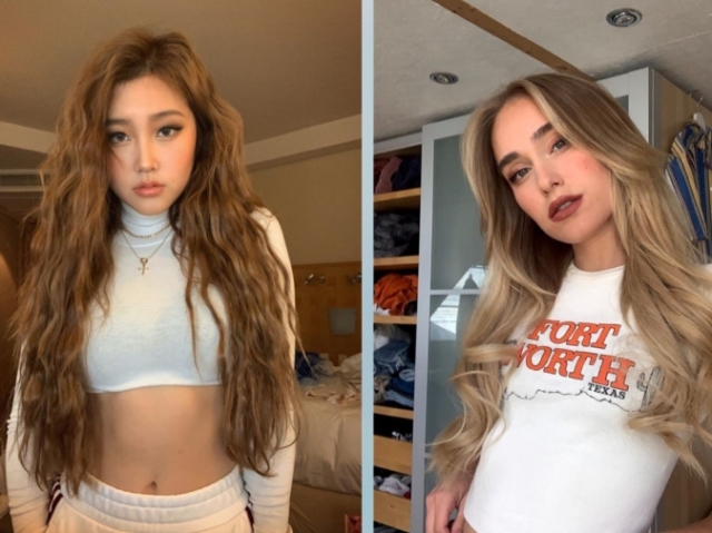 Heyoon / Sina
(Não deu pra coloca mais quadrados por isso coloquei as duas juntas )