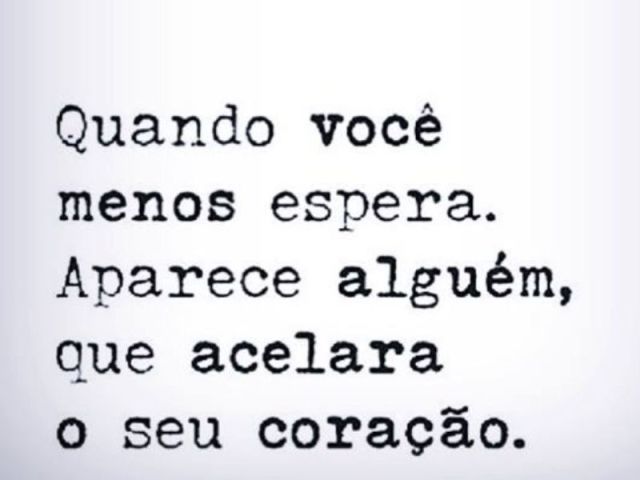 Eita, está em duvida em