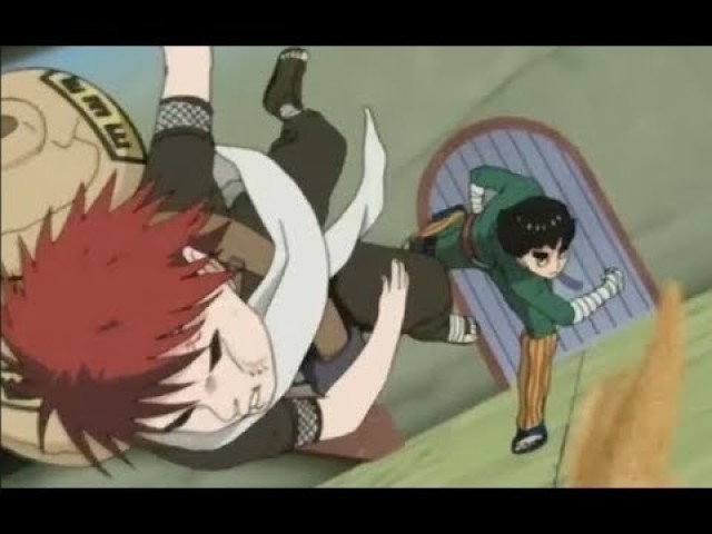 Rock Lee vs Gaara