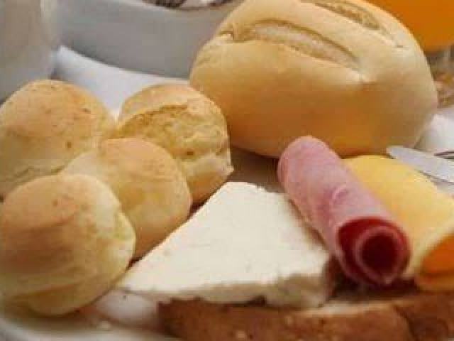 Pão francês
Pão de queijo