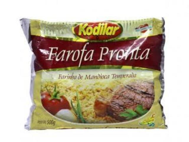 farinha de mandioca temperada