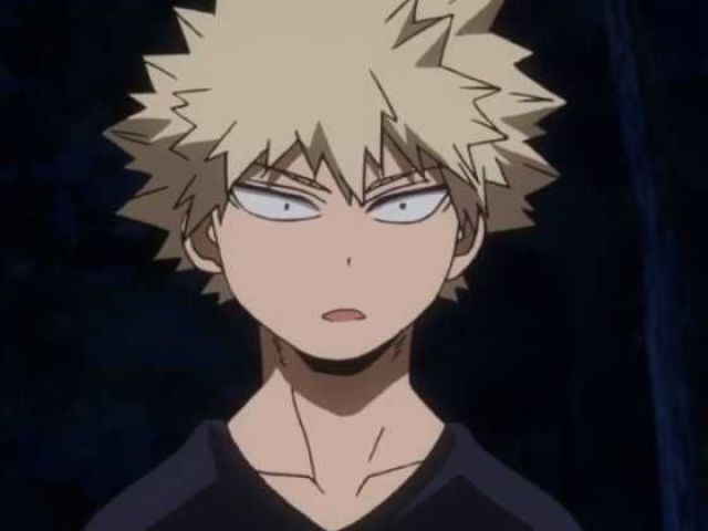 Bakugou: Eh...melhor eu n mexer.
Você: Exatamente