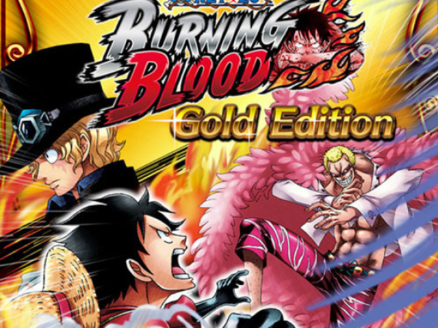 One piece burning blood