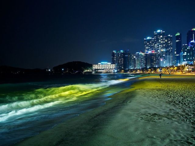 Praia a noite.⛱🌘