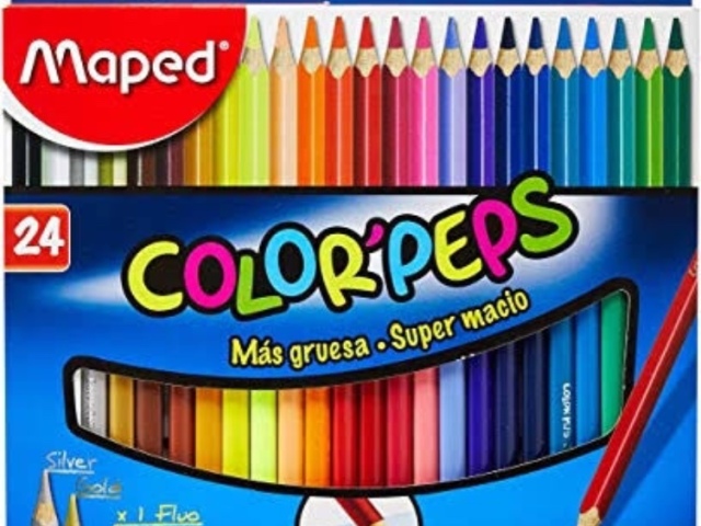 Essas mais simples com 24 cores