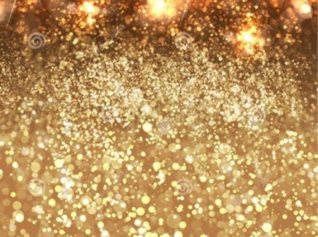 Glitter dourado