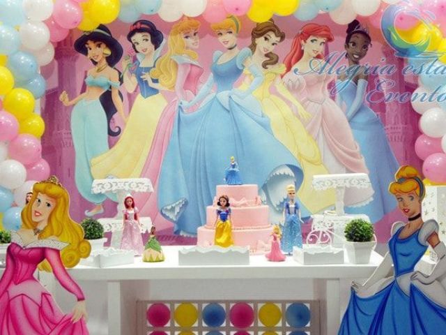 Tema: Princesas da disney