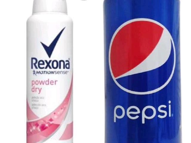 Rexona e pepsi