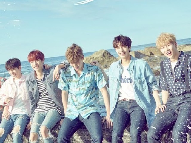 Monte sua festa na piscina e veja quem do Monsta X iria!