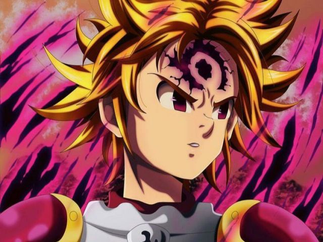Meliodas líder dos 10 mandamentos